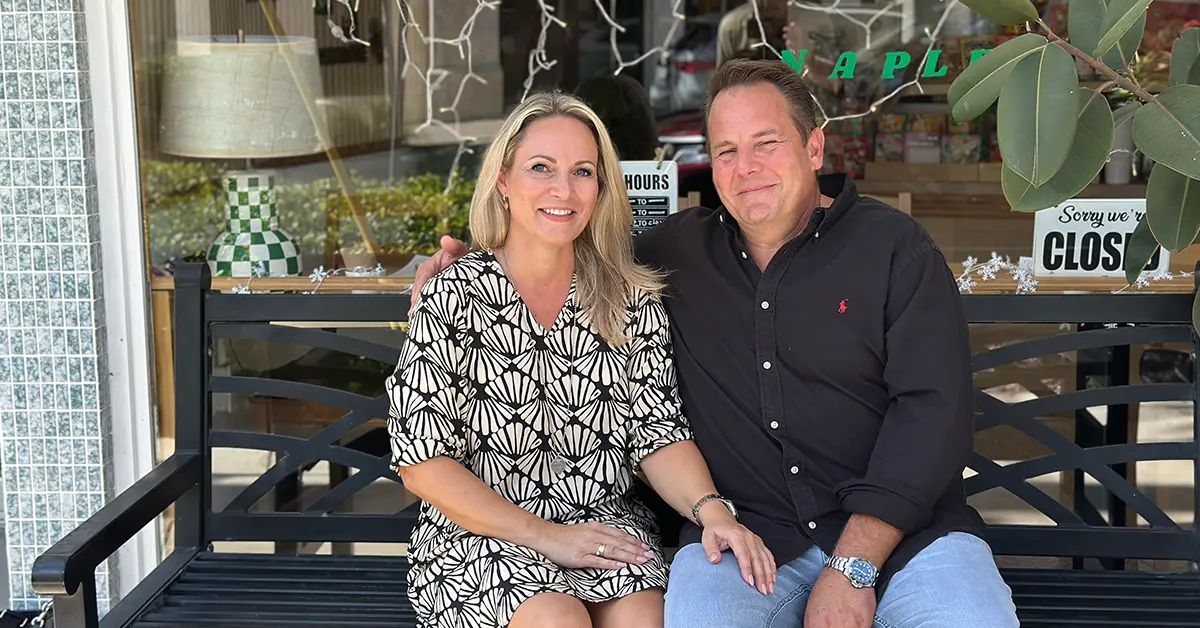 Verena and Marco Schmatloch of VMS Florida Realty in Naples.